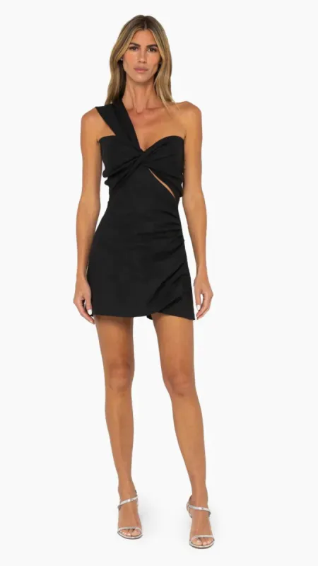 Solange Black Romper sold by Isola Rancho Santa Fe