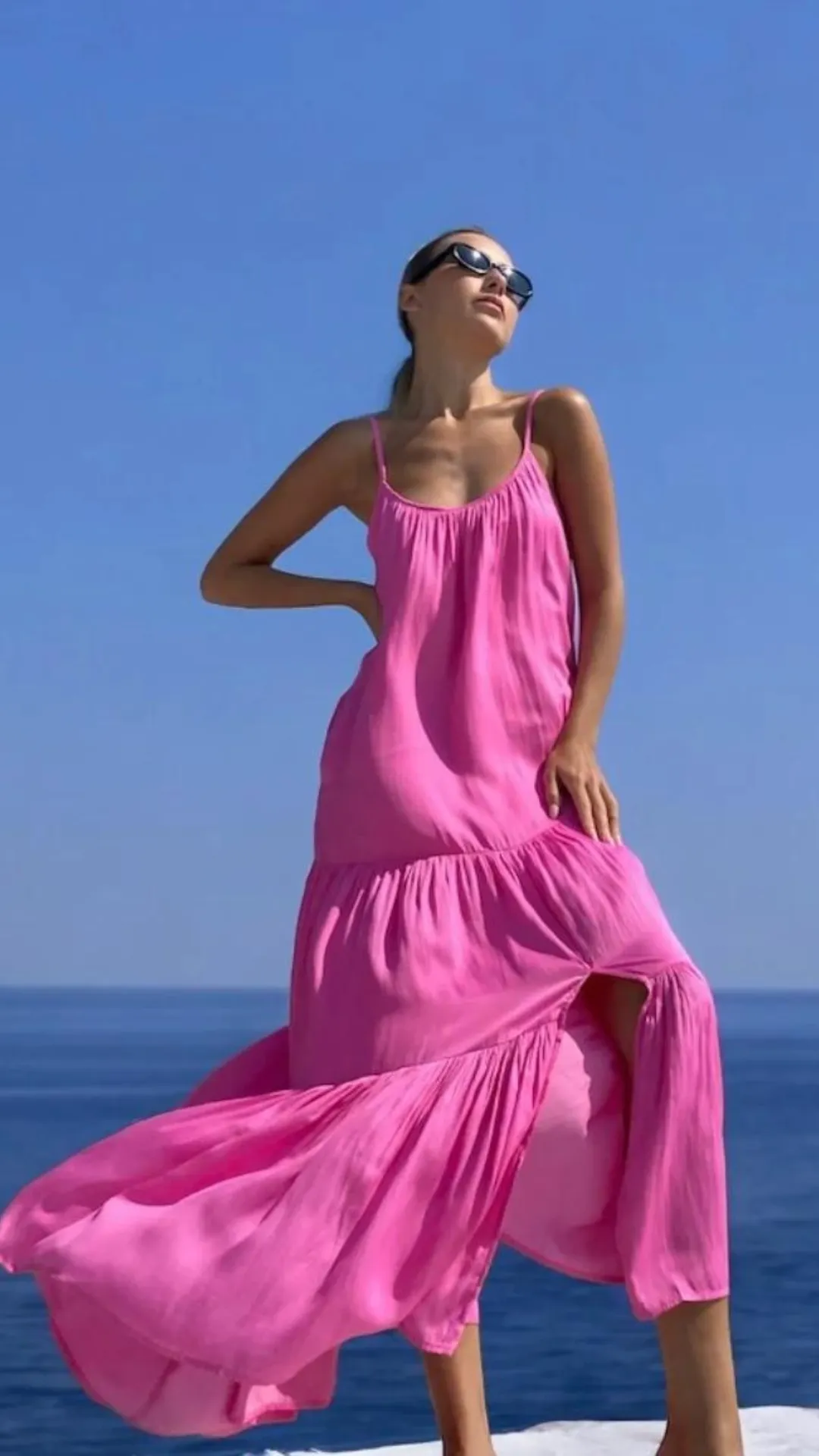Eden Pink Dress sold by Isola Rancho Santa Fe product image thumbnail 2