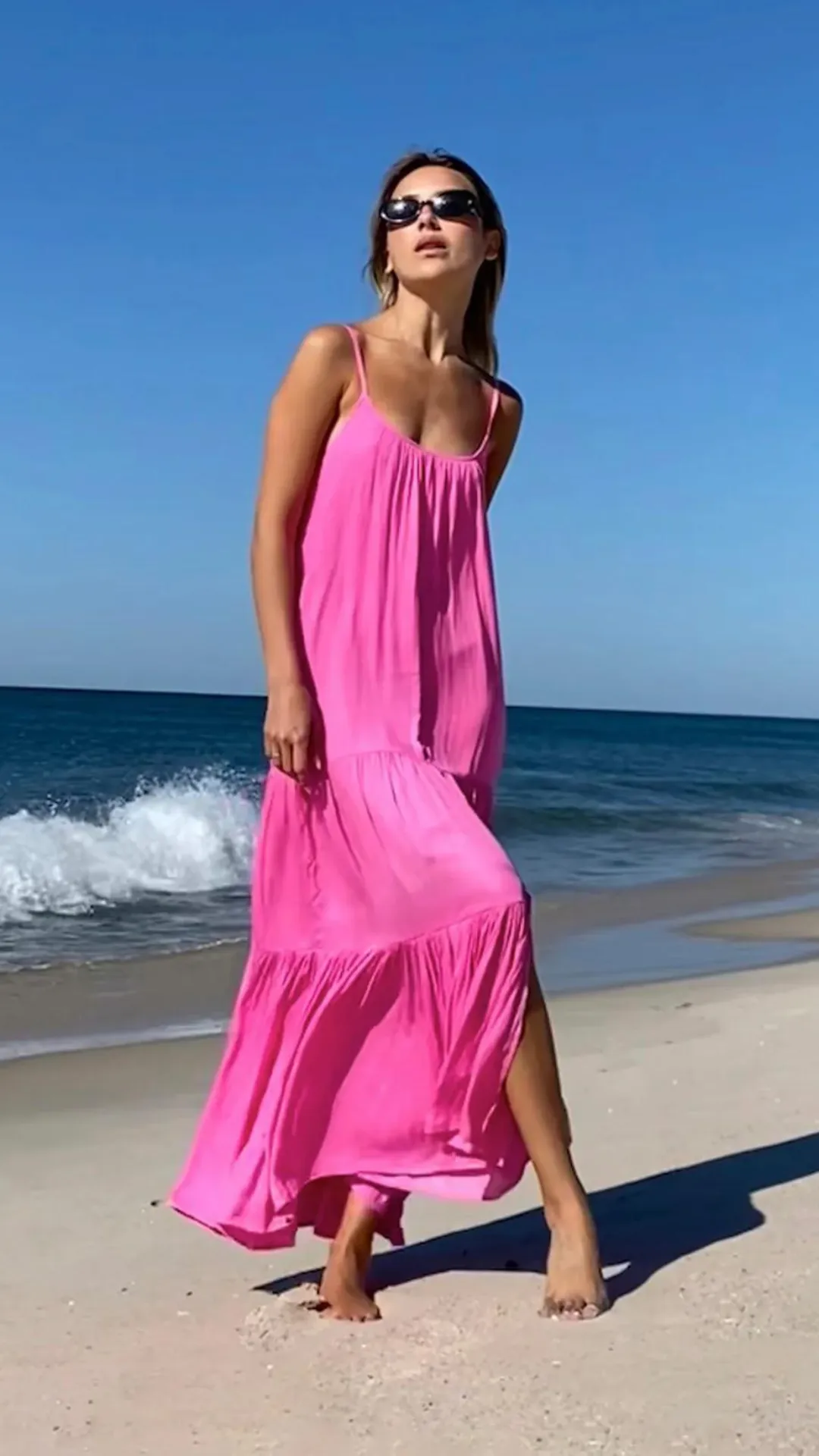 Eden Pink Dress sold by Isola Rancho Santa Fe