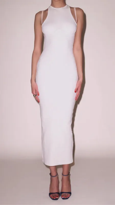 Strappy Rib Dress made by Fleur du Mal