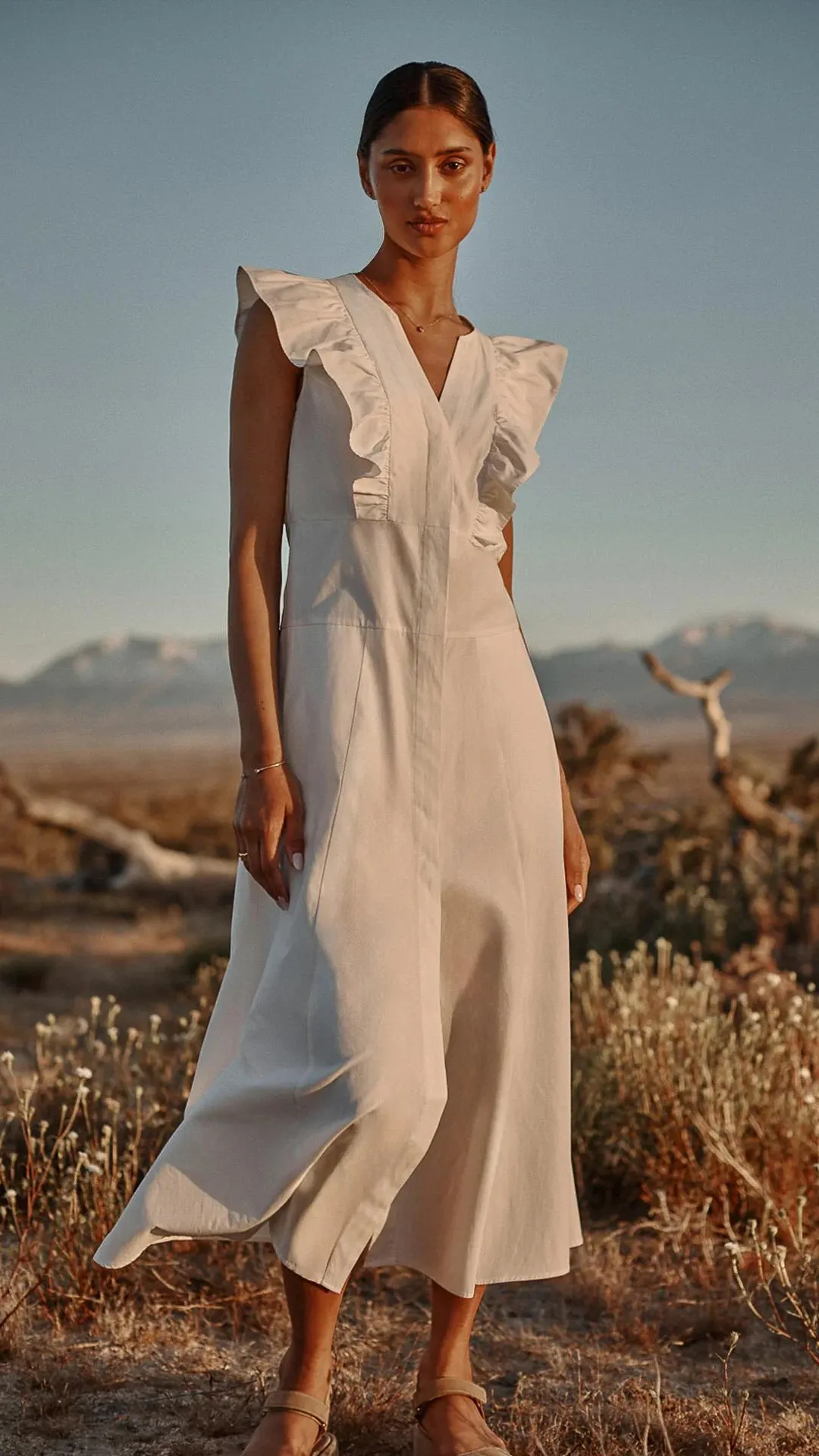 Aurora Ruffle Dress sold by Isola Rancho Santa Fe product image thumbnail 2