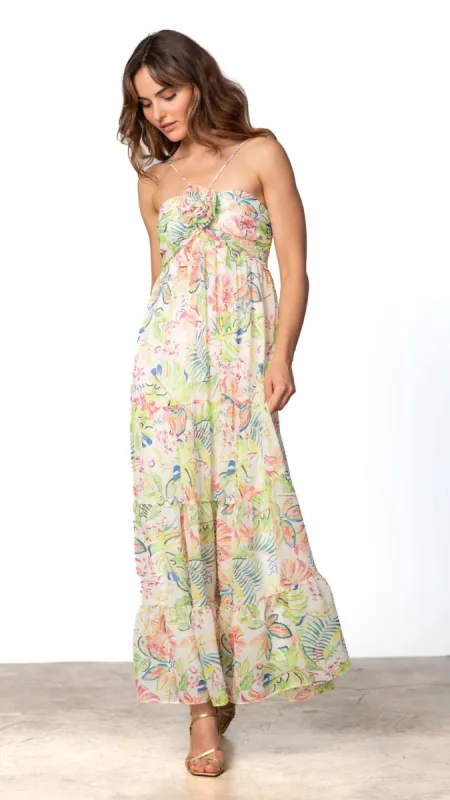 Catelaya Print Dress sold by Isola Rancho Santa Fe