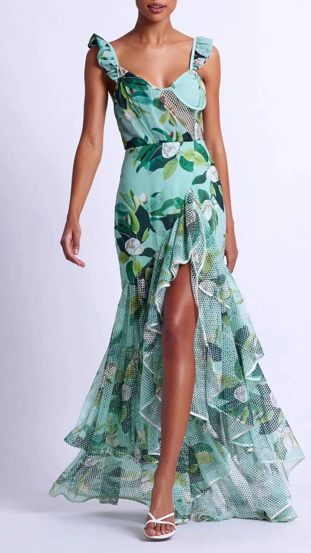 Magnolia Bustier Maxi Dress sold by Isola Rancho Santa Fe