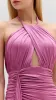 Metallic Jersey Halterneck Maxi Dress sold by Isola Rancho Santa Fe