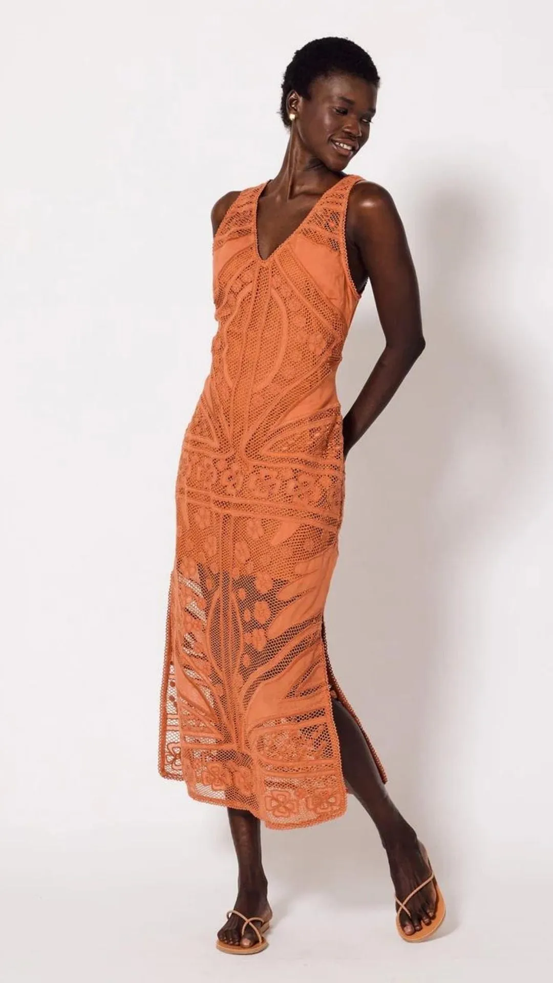 Shelby Crochet Midi Dress sold by Isola Rancho Santa Fe product image thumbnail 3