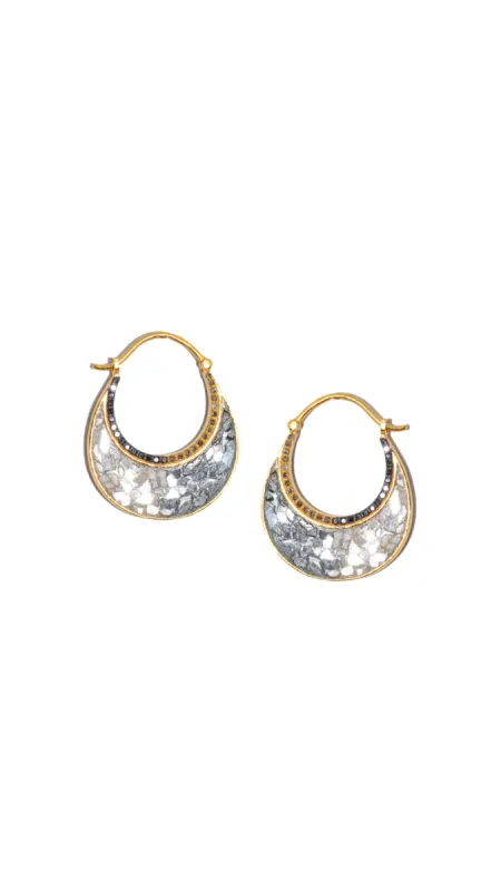 Nin Gold Vermeil Hoops sold by Isola Rancho Santa Fe