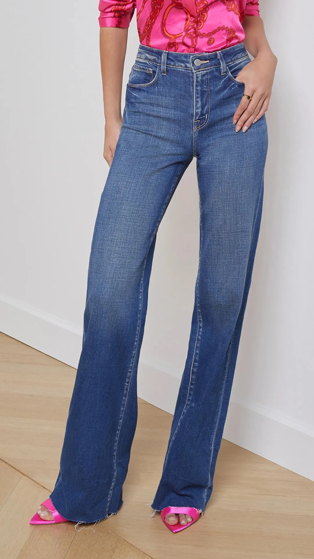 Scottie High Rise Wide Leg jean sold by Isola Rancho Santa Fe