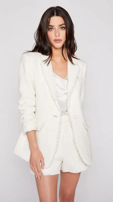 Boucle Khloe Blazer sold by Isola Rancho Santa Fe