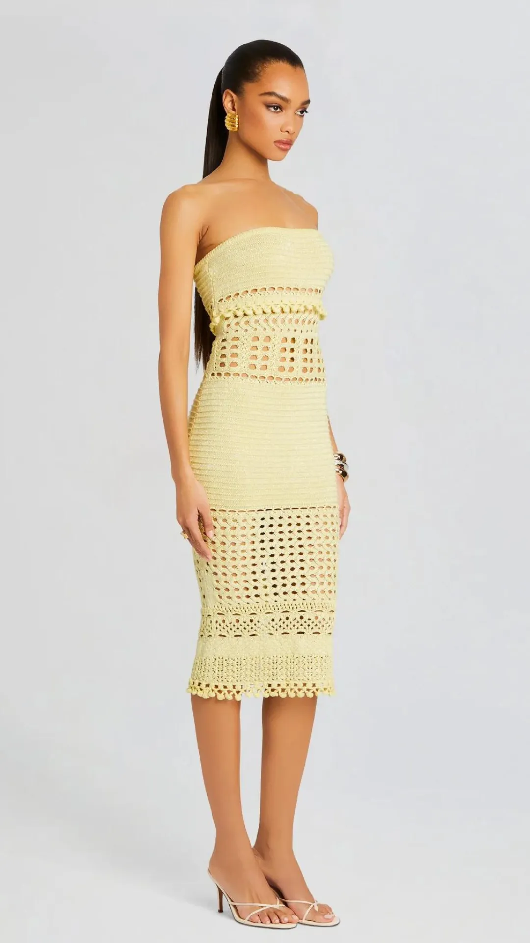 Caroline Crochet Knit Dress sold by Isola Rancho Santa Fe product image thumbnail 2