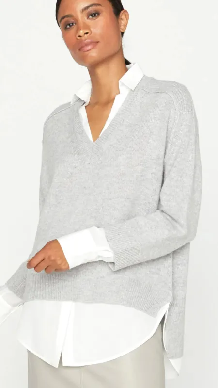 The Looker V-Neck Layered sold by Isola Rancho Santa Fe