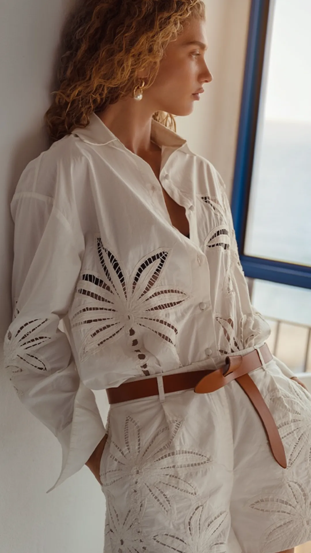 Lani Oversized Shirt sold by Isola Rancho Santa Fe product image thumbnail 3