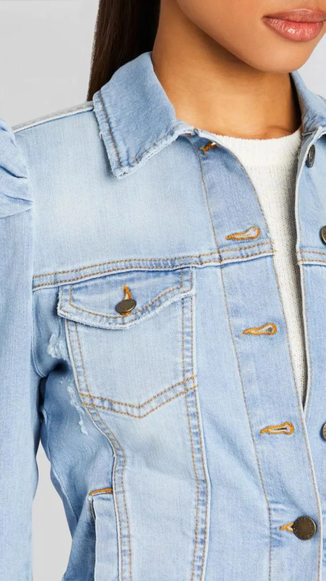 Ada Denim Jacket sold by Isola Rancho Santa Fe product image thumbnail 3