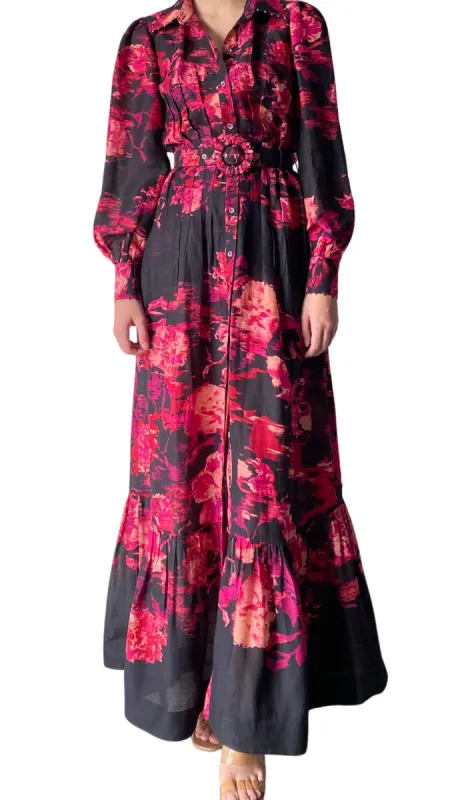 Long Shirt Dress Magenta sold by Isola Rancho Santa Fe