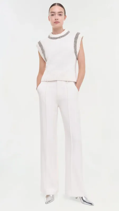 Joanae Ivory Pullover made by Simkhai