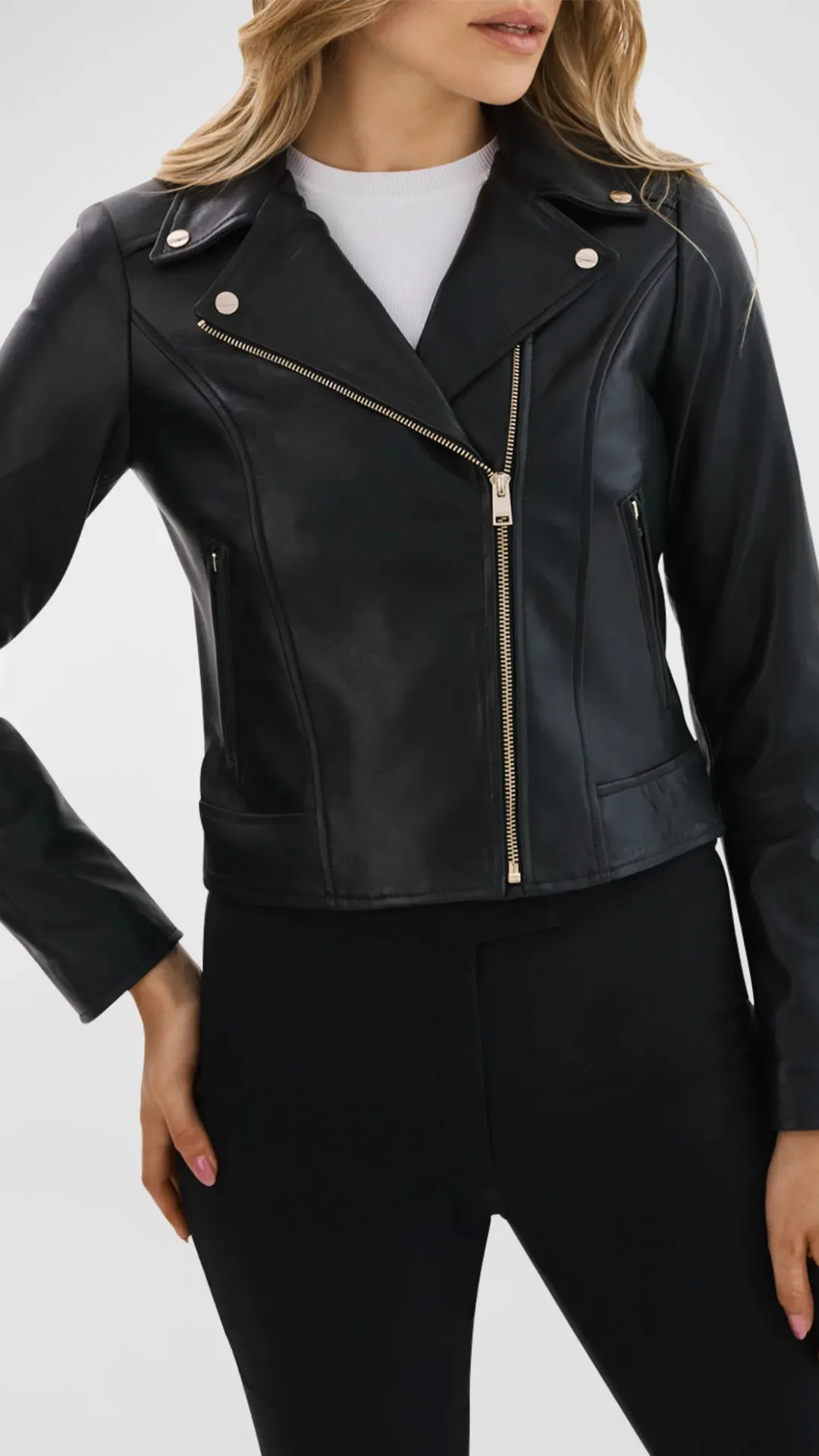 Kelsey Leather Jacket sold by Isola Rancho Santa Fe product image thumbnail 4