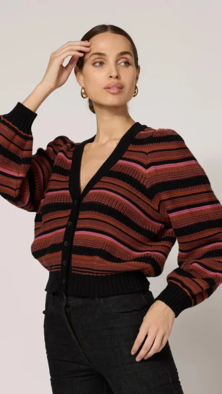 Bethany Striped Sweater made by Cleobella