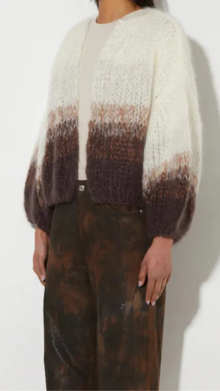 Stripes Galore Bomber Cardigan sold by Isola Rancho Santa Fe