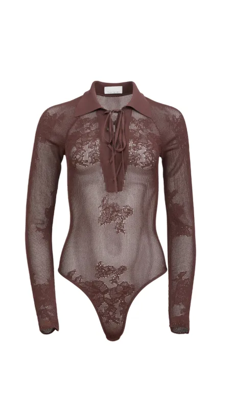 Pointelle Lace Bodysuit sold by Isola Rancho Santa Fe