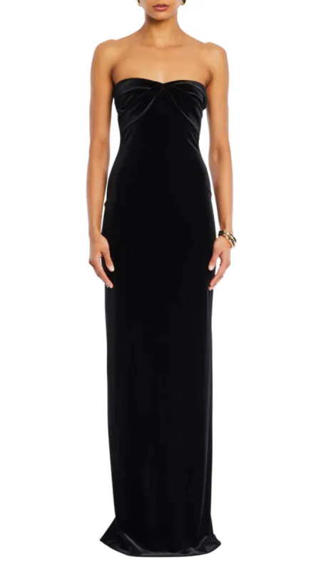 Noela Velvet Gown sold by Isola Rancho Santa Fe