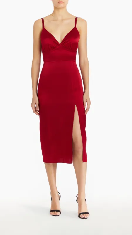 Leilani Satin Dress sold by Isola Rancho Santa Fe