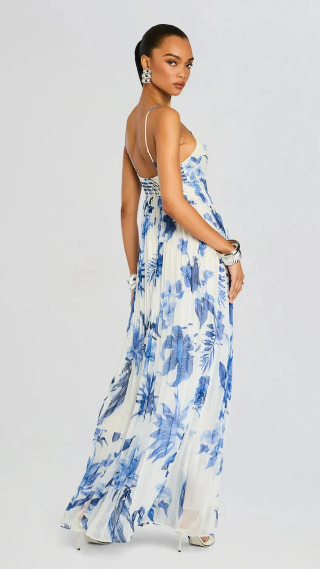 Pleated Maxi Dress sold by Isola Rancho Santa Fe product image thumbnail 4