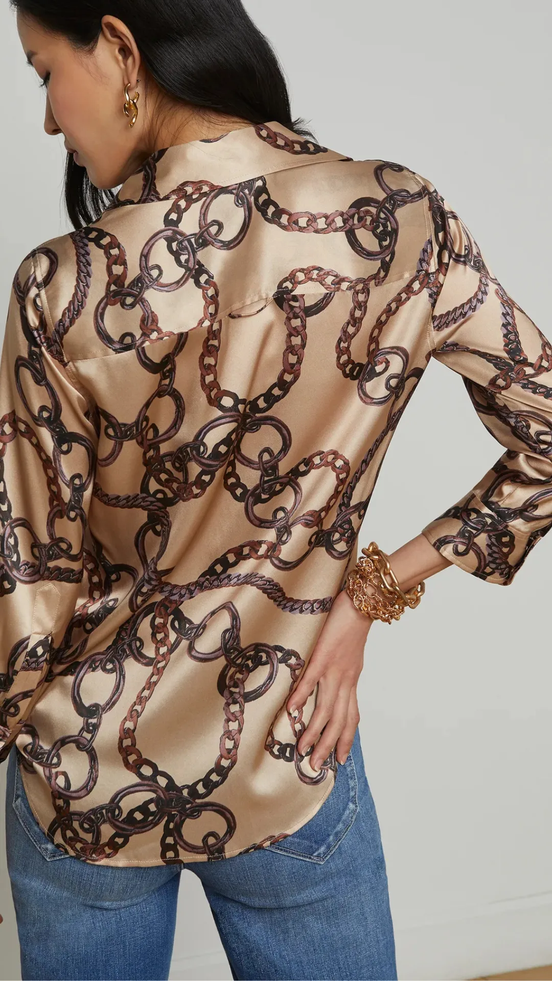 Dani Chain Blouse sold by Isola Rancho Santa Fe product image thumbnail 2
