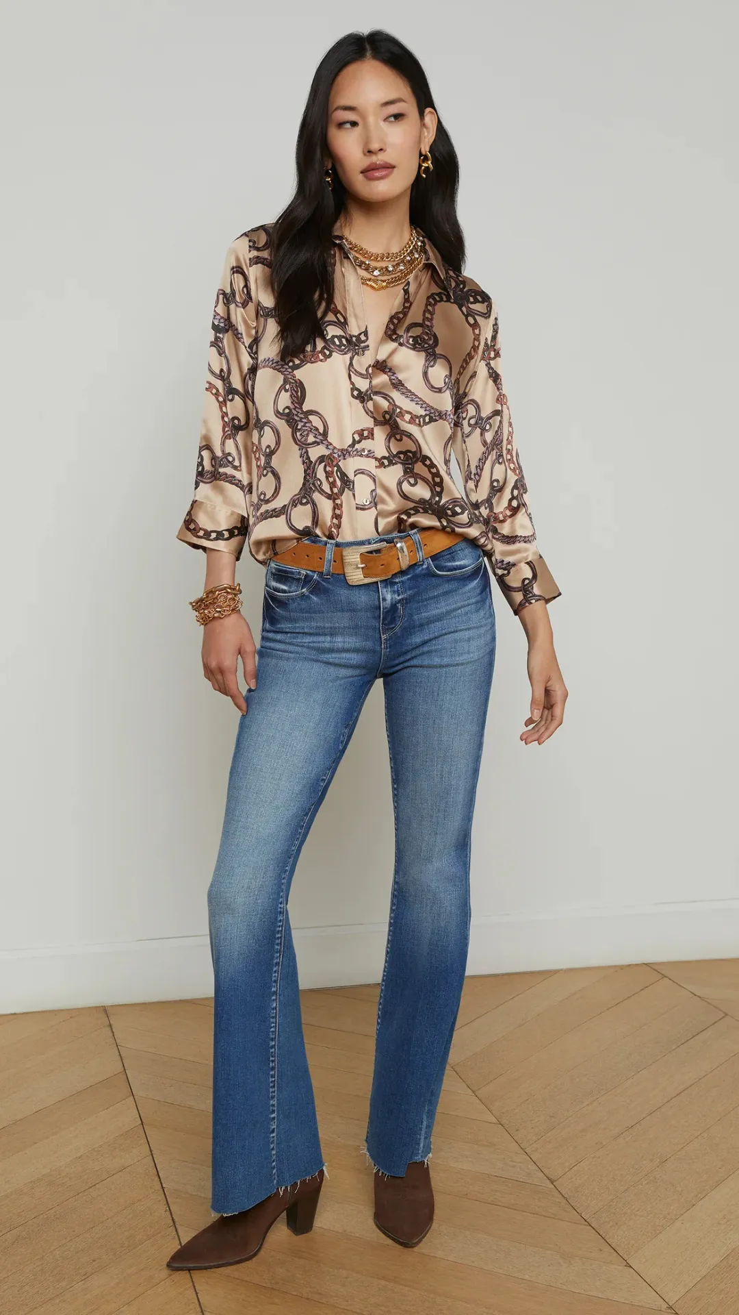 Dani Chain Blouse sold by Isola Rancho Santa Fe