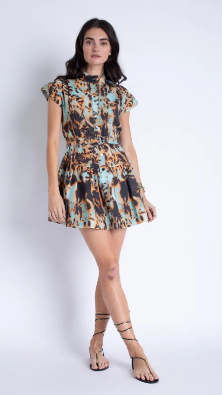 Zelle Print Mini Dress sold by Isola Rancho Santa Fe