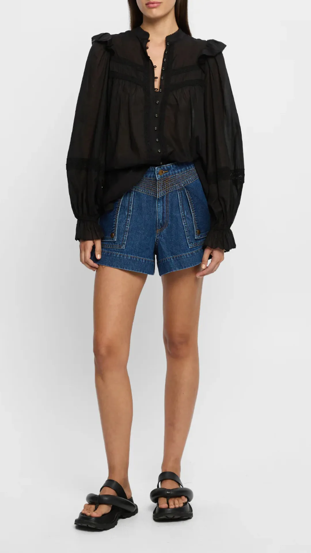 Isabella Blouse sold by Isola Rancho Santa Fe