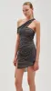 Izel Dress Navy Sripe sold by Isola Rancho Santa Fe