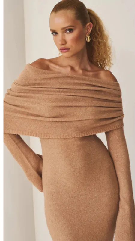 Maya Sweater Gown sold by Isola Rancho Santa Fe
