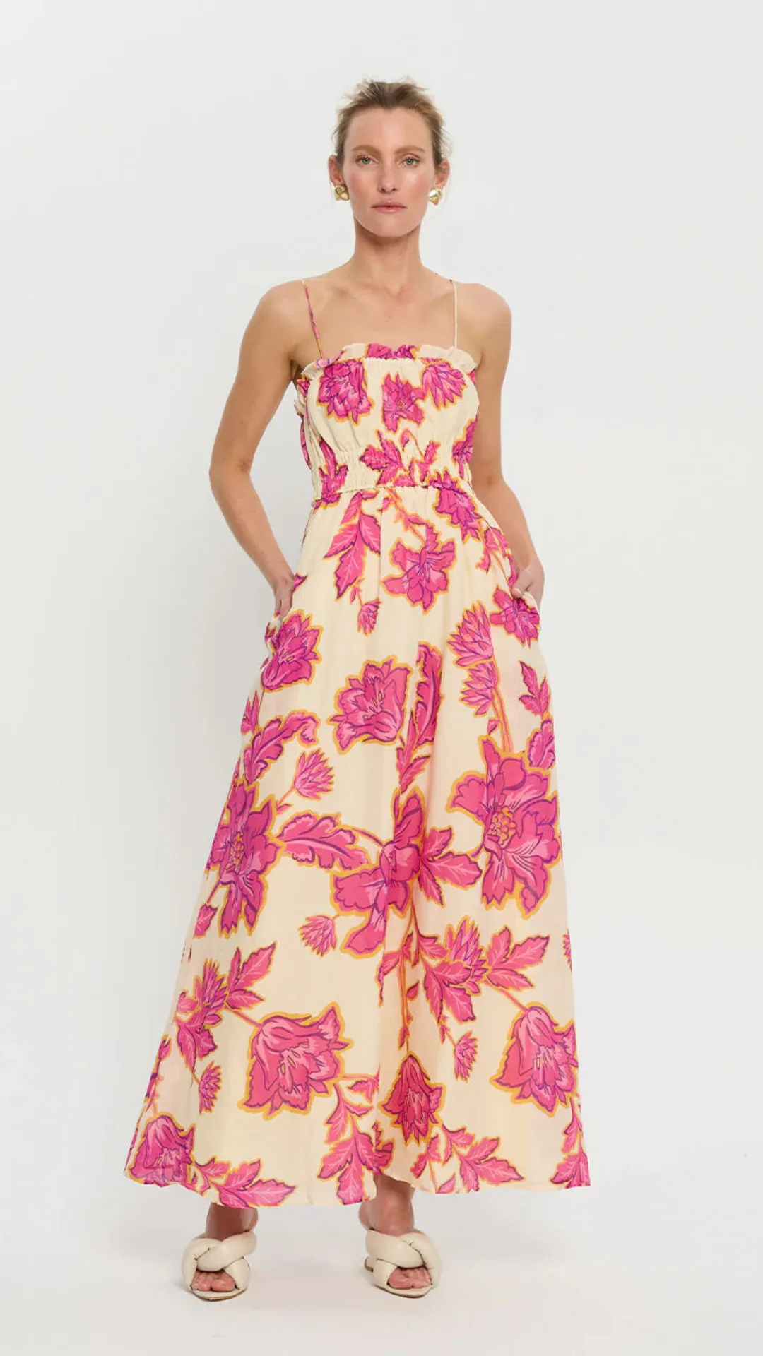 Rhia Midi Dress sold by Isola Rancho Santa Fe