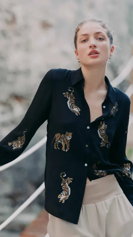 Le Tigre Top sold by Isola Rancho Santa Fe