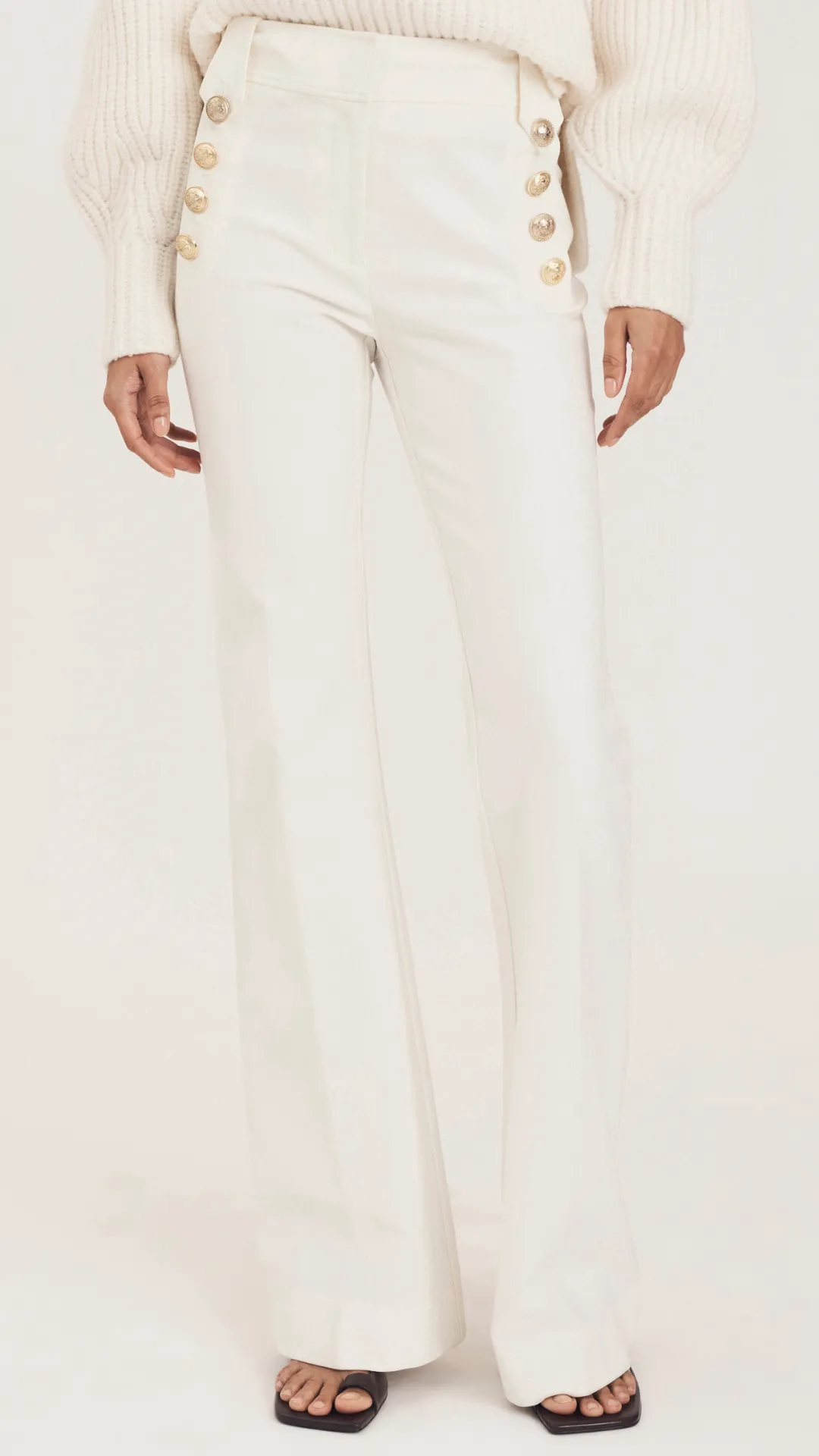 Robertson Flare Trouser White sold by Isola Rancho Santa Fe product image thumbnail 2