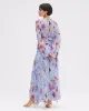 Lily Flower Long Sleeve Long Dress sold by Isola Rancho Santa Fe