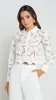 Seychelle Lace Cropped Blouse sold by Isola Rancho Santa Fe