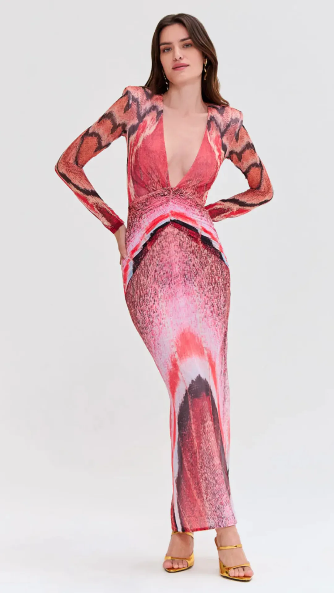 Papillion Tulle Long Dress sold by Isola Rancho Santa Fe