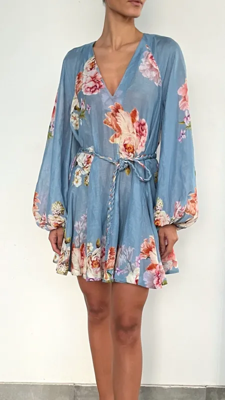 Short Dress W/ Braided Belt sold by Isola Rancho Santa Fe