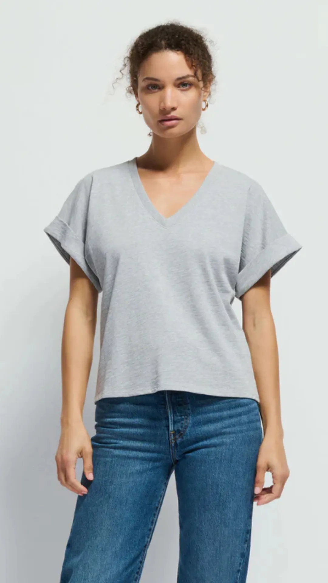 Stevie Cuffed V Neck sold by Isola Rancho Santa Fe product image thumbnail 4