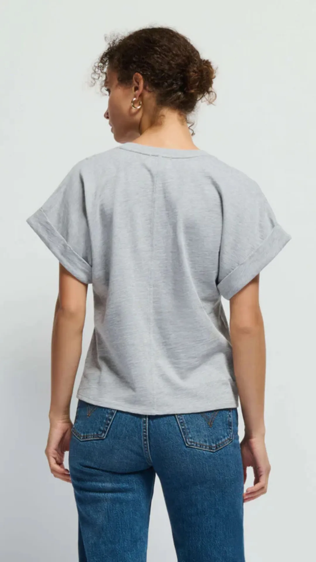 Stevie Cuffed V Neck sold by Isola Rancho Santa Fe product image thumbnail 3