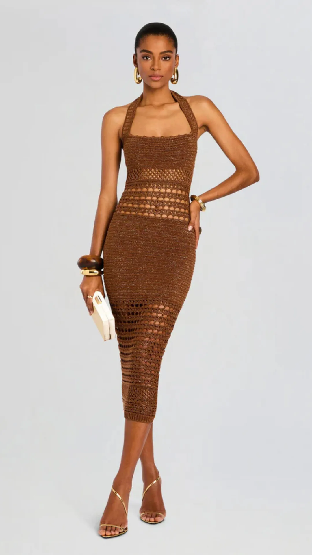 Jaycee Crochet Dress sold by Isola Rancho Santa Fe