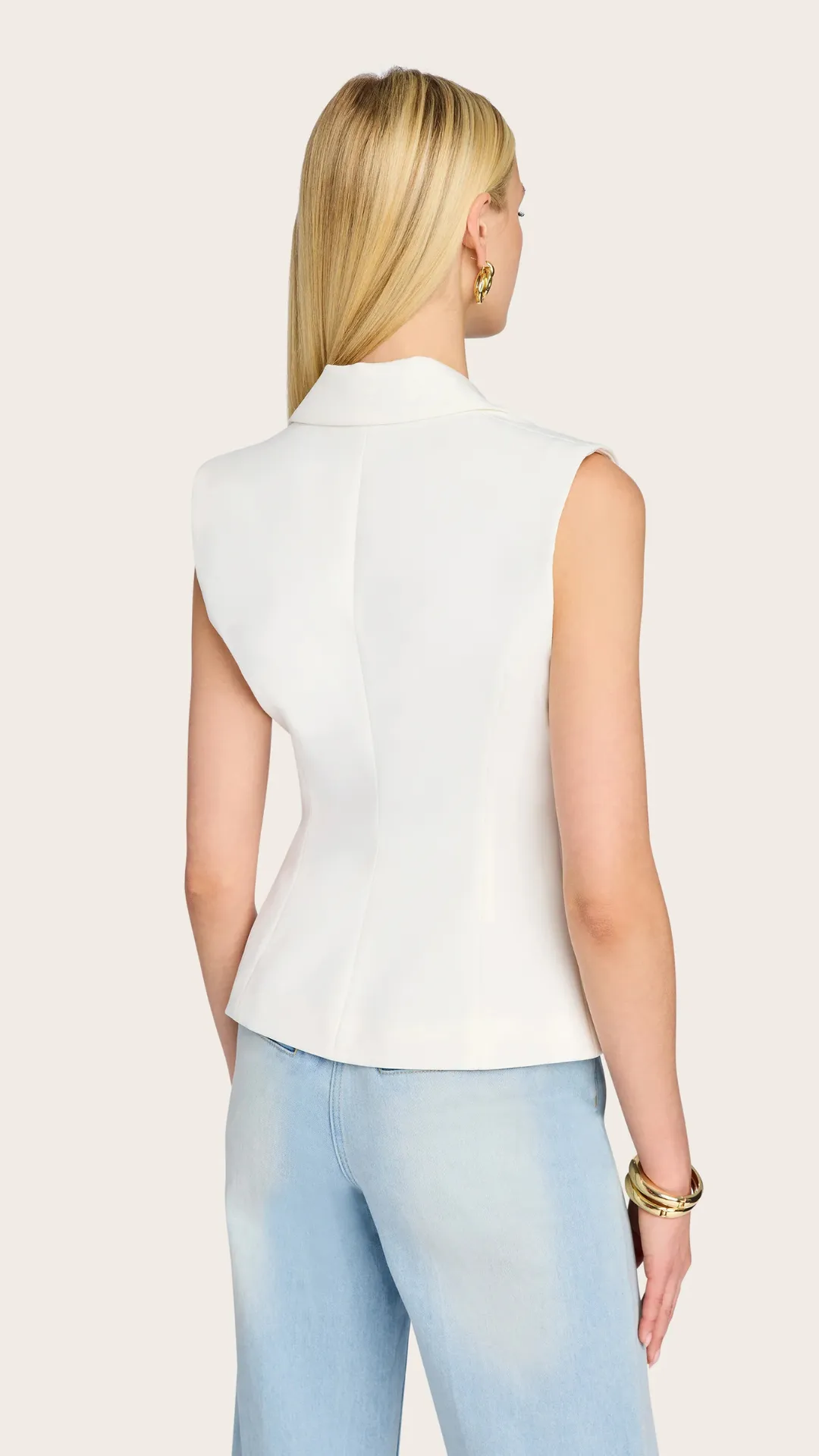 Jenna Sleeveless Blazer sold by Isola Rancho Santa Fe product image thumbnail 4