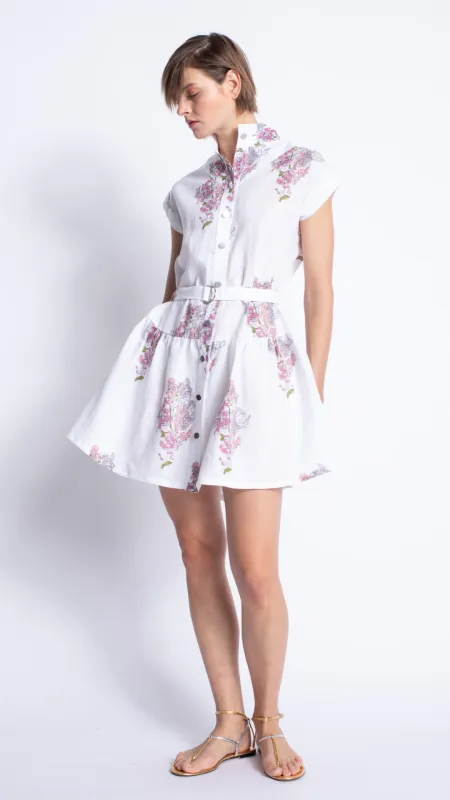 Zelie Print Mini Dress sold by Isola Rancho Santa Fe