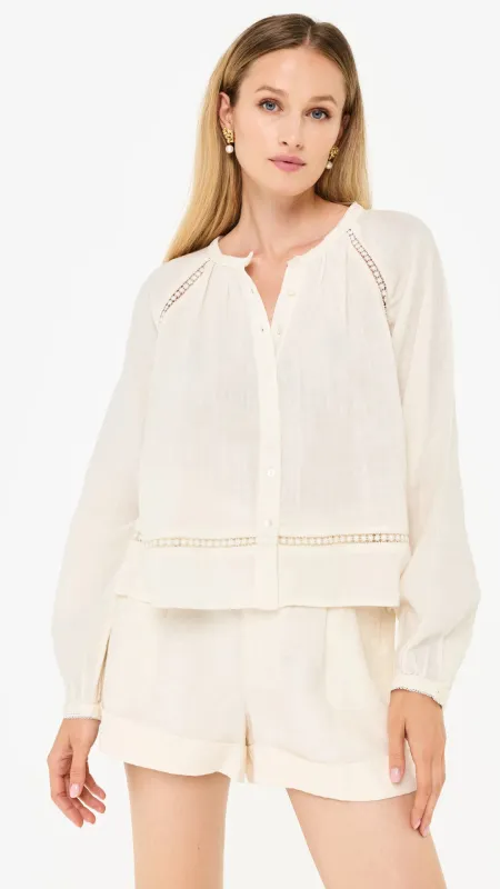 Sorrento Blouse sold by Isola Rancho Santa Fe
