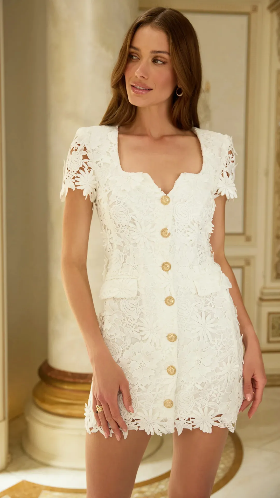 Brunella Lace Dress sold by Isola Rancho Santa Fe product image thumbnail 2