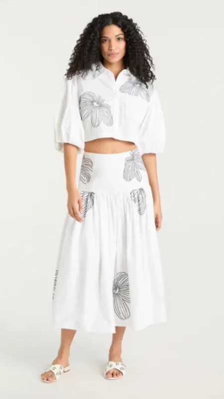 SUNBURST KIERELLE SKIRT sold by Isola Rancho Santa Fe
