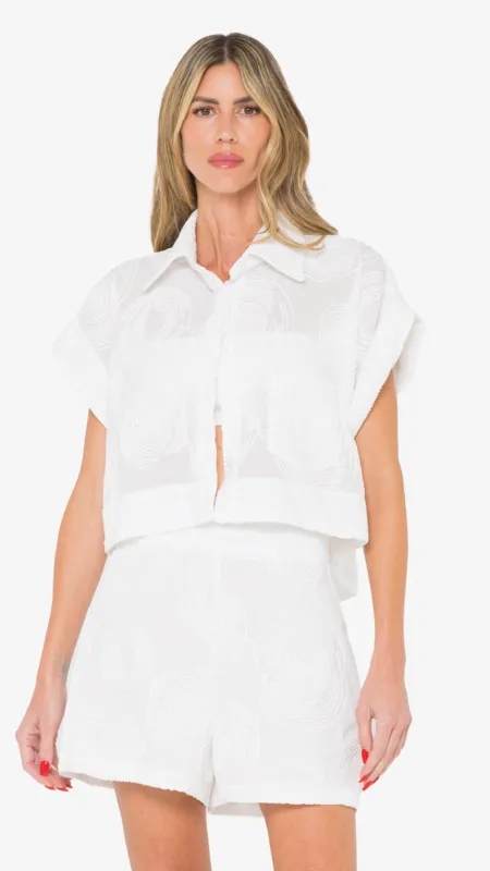 Islie Top - White sold by Isola Rancho Santa Fe