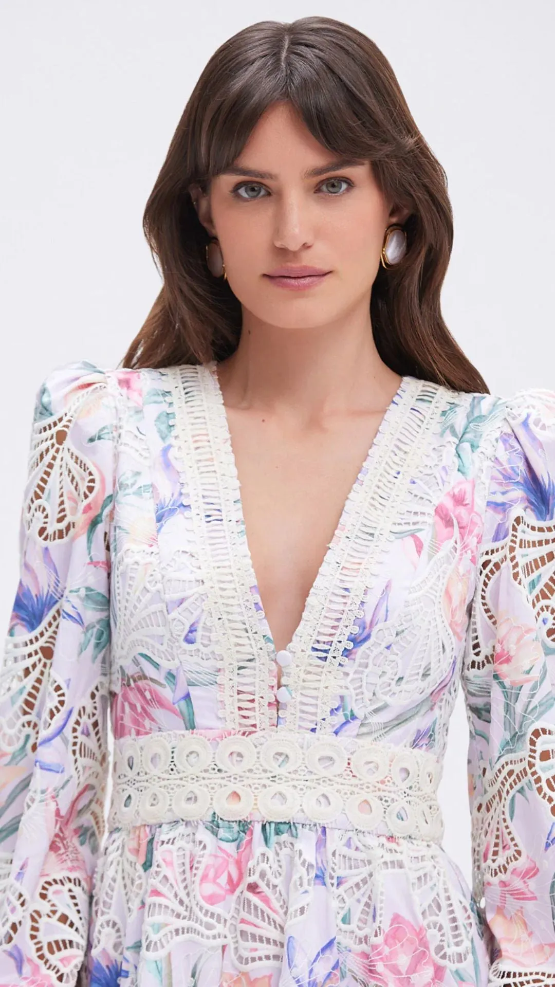 Amaryllis Embroidered Mini Dress sold by Isola Rancho Santa Fe product image thumbnail 2