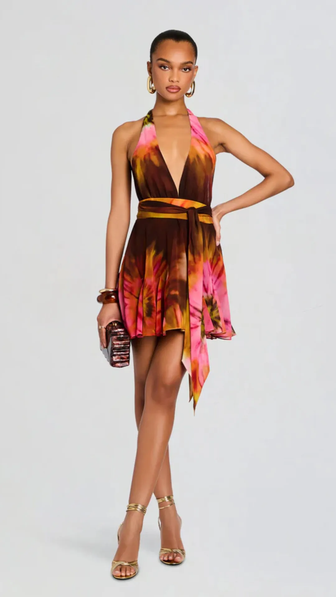 Briola Chiffon Dress sold by Isola Rancho Santa Fe