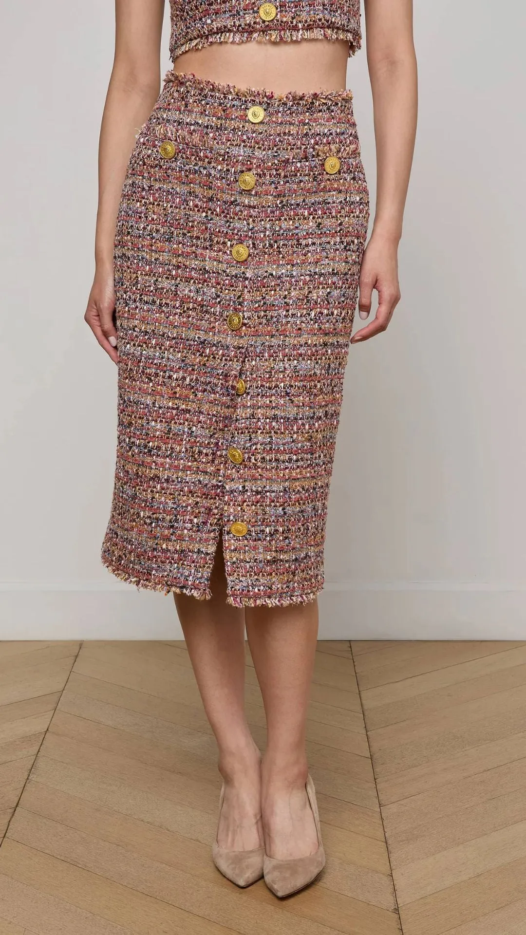 Tai Tweed Midi Skirt sold by Isola Rancho Santa Fe product image thumbnail 2